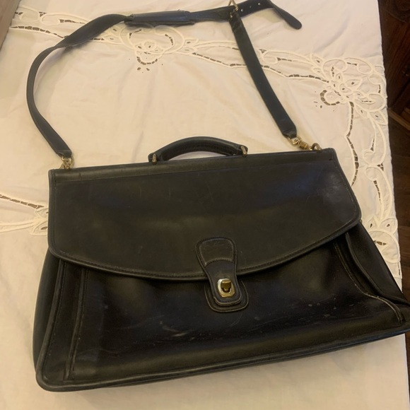 Coach Other - Vintage Coach Black Laptop Bag